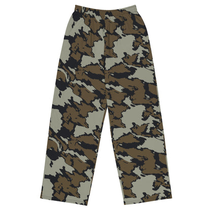 Shadow Timber CAMO unisex wide-leg pants - 2XS - Wide-leg Pants