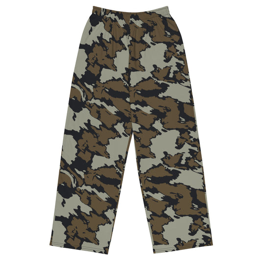 Shadow Timber CAMO unisex wide-leg pants - 2XS - Wide-leg Pants