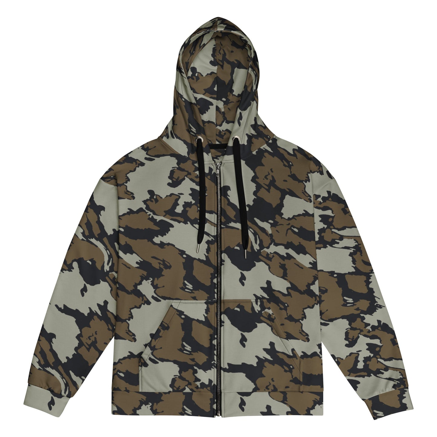 Shadow Timber CAMO Unisex zip hoodie - 2XS - Zip Hoodies