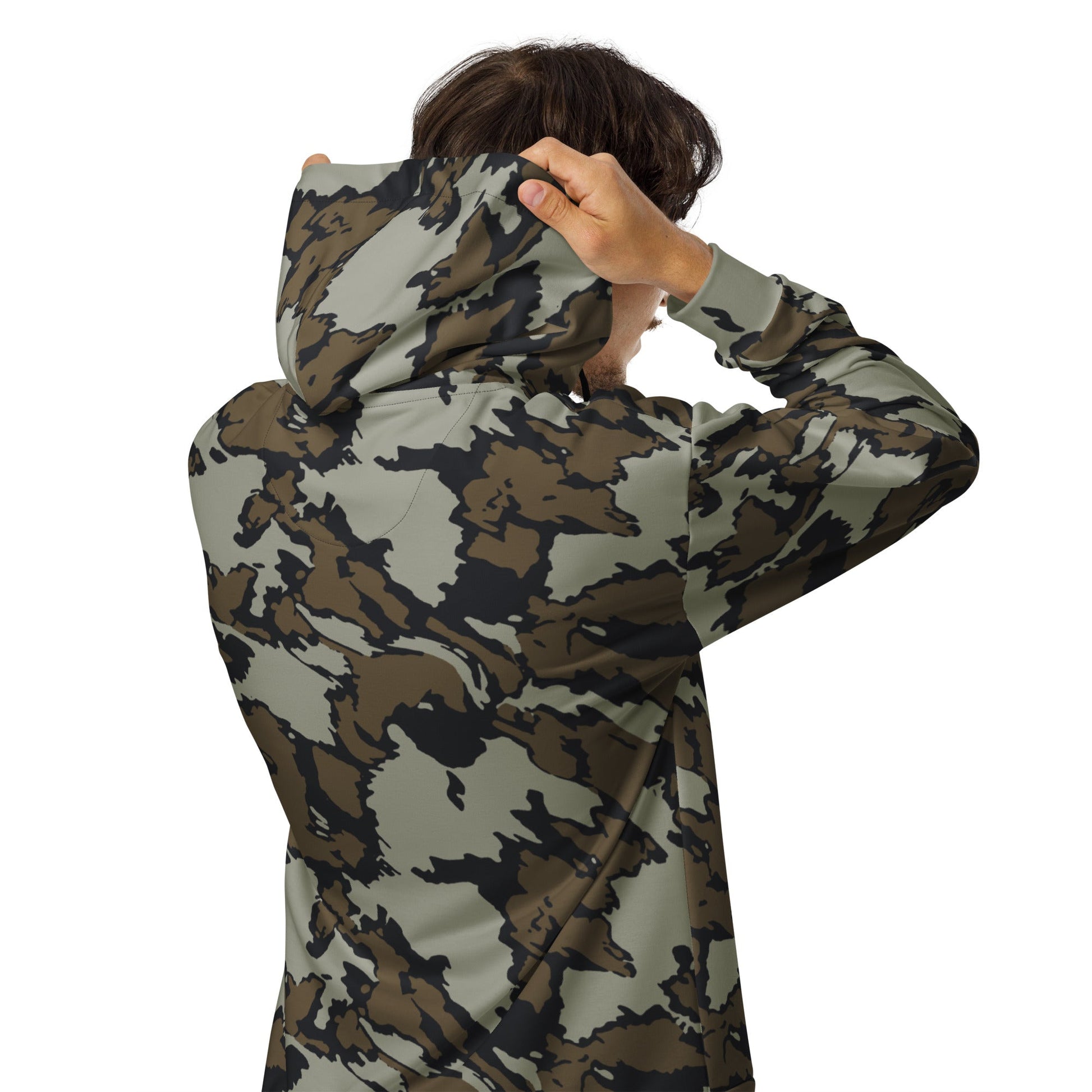Shadow Timber CAMO Unisex zip hoodie - Zip Hoodies