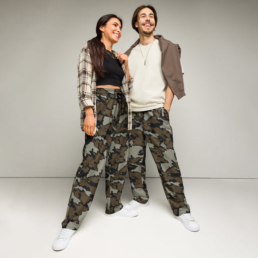 Shadow Timber CAMO Unisex Wide-Leg Joggers - 2XS