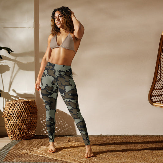 Shadow Timber CAMO Yoga Leggings - Womens