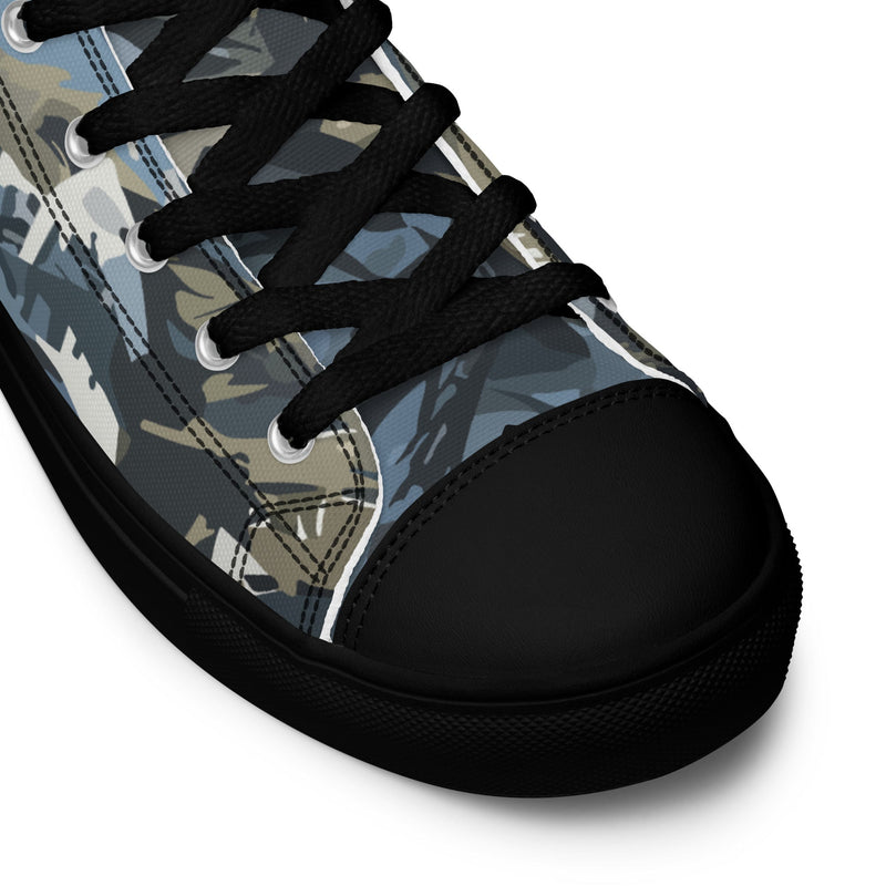 Skyhammer Close Air Support CAMO Mens High-Top Canvas Shoes