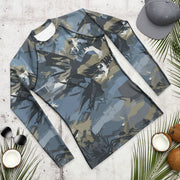Skyhammer Close Air Support CAMO Mens Long-Sleeve Rash Guard - LS