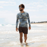Skyhammer Close Air Support CAMO Mens Long-Sleeve Rash Guard - XS - LS