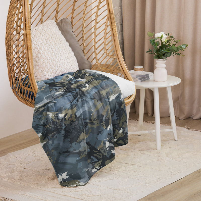 Skyhammer Close Air Support CAMO Sherpa Blanket