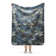 Skyhammer Close Air Support CAMO Sherpa Blanket - 50″×60″