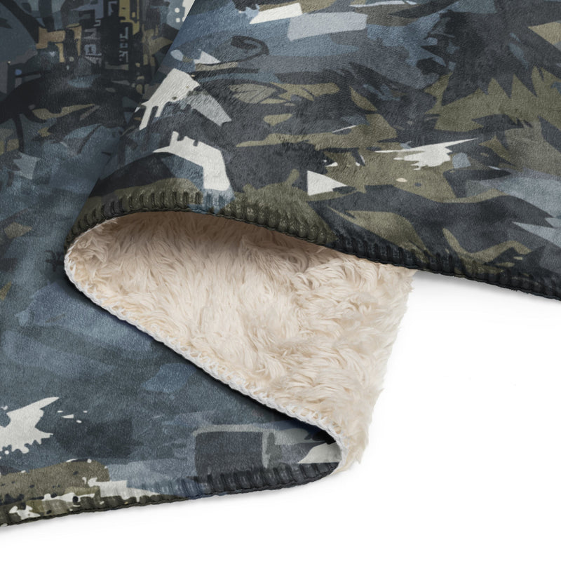 Skyhammer Close Air Support CAMO Sherpa Blanket