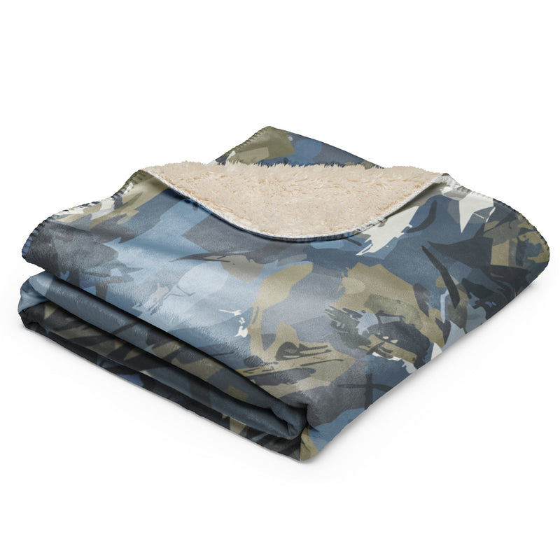 Skyhammer Close Air Support CAMO Sherpa Blanket