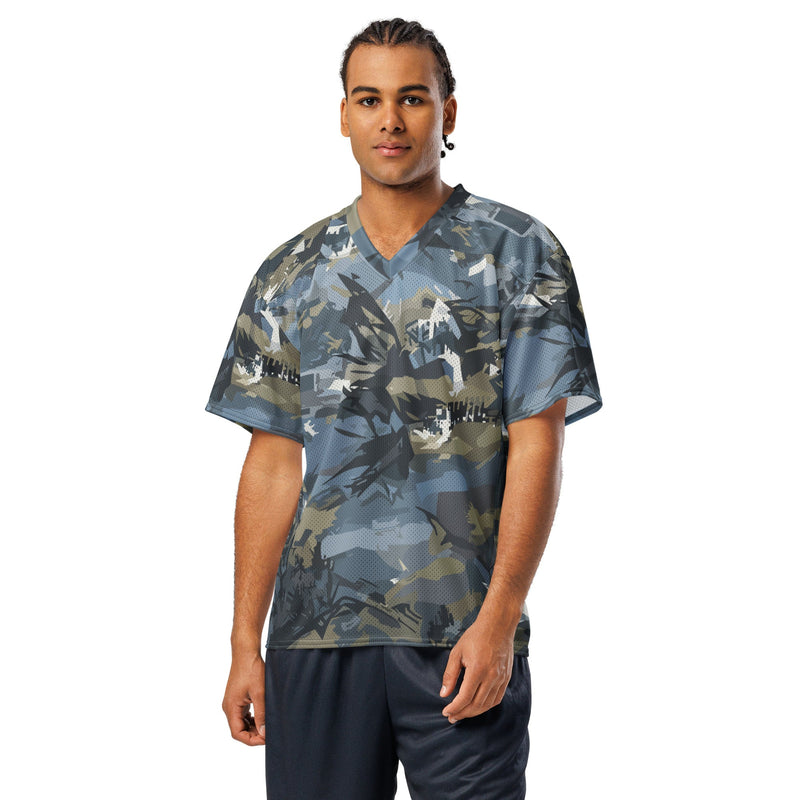 Skyhammer Close Air Support CAMO Unisex American Football Jersey