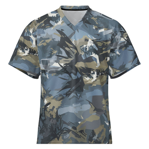 Skyhammer Close Air Support CAMO Unisex American Football Jersey - 2XS
