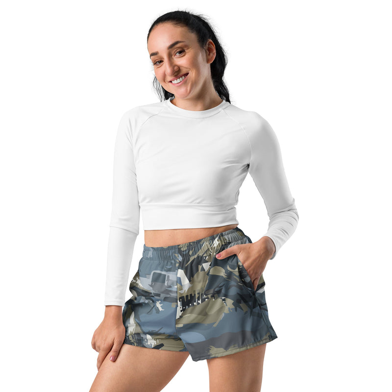 Skyhammer Close Air Support CAMO Unisex Athletic Shorts
