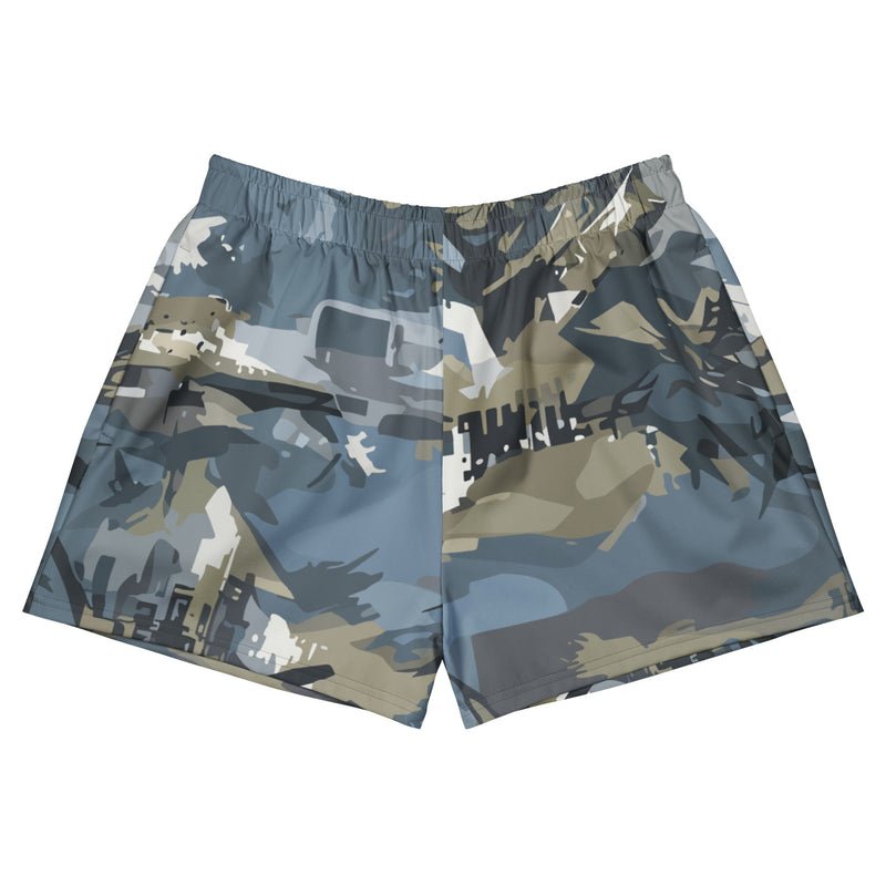 Skyhammer Close Air Support CAMO Unisex Athletic Shorts