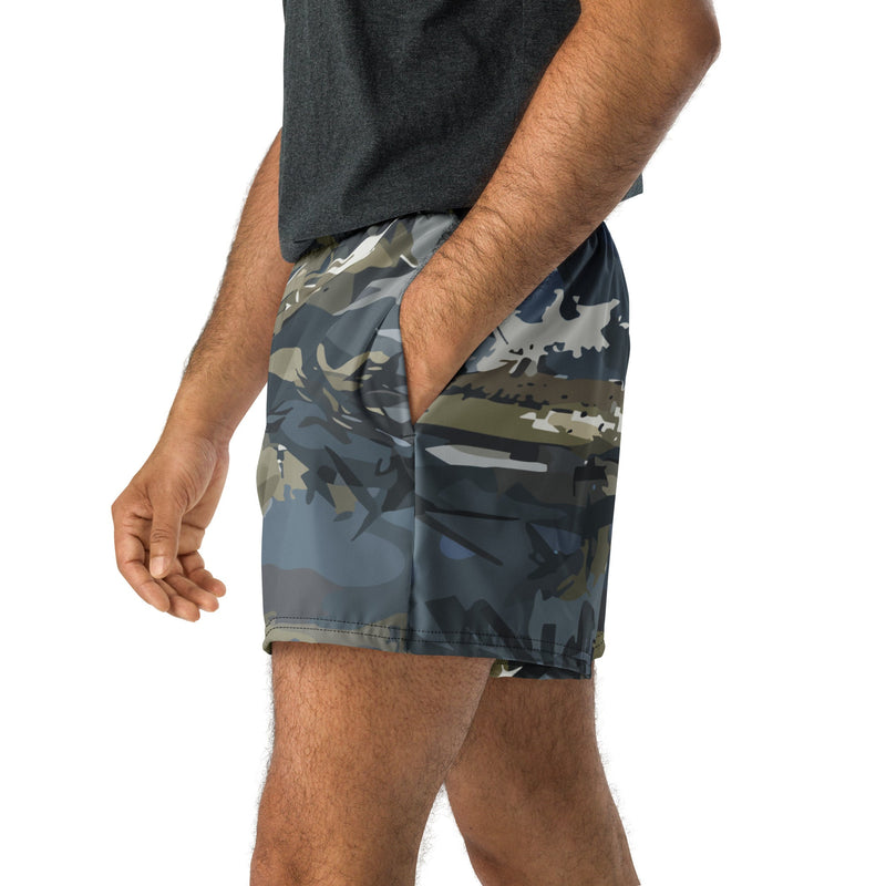 Skyhammer Close Air Support CAMO Unisex Athletic Shorts - XS