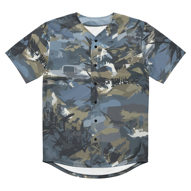 Skyhammer Close Air Support CAMO Unisex Baseball Jersey