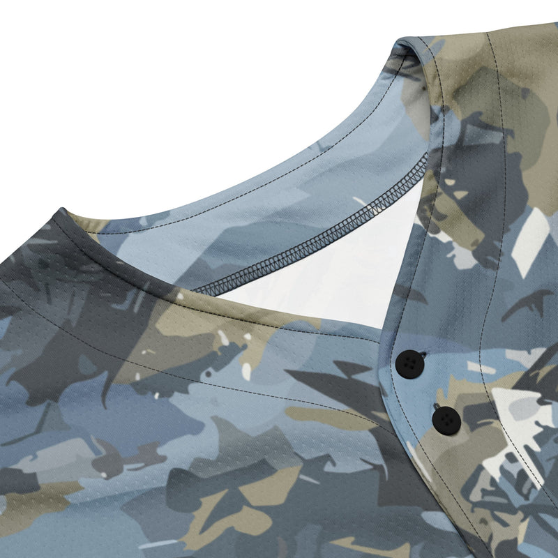 Skyhammer Close Air Support CAMO Unisex Baseball Jersey