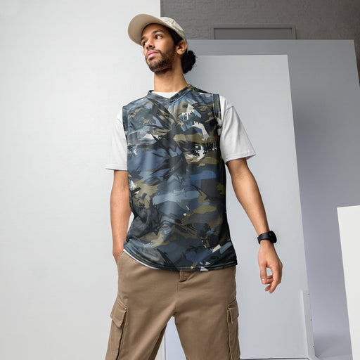 Skyhammer Close Air Support CAMO Unisex Basketball Jersey - 2XS
