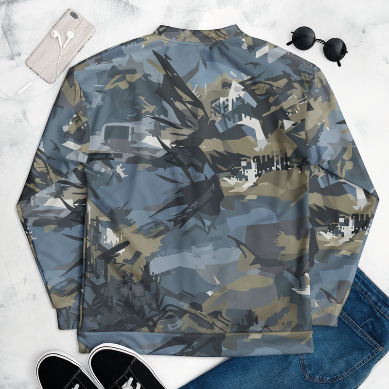 Skyhammer Close Air Support CAMO Unisex Bomber Jacket