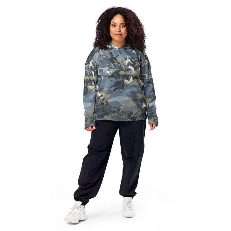 Skyhammer Close Air Support CAMO Unisex Hockey Fan Jersey