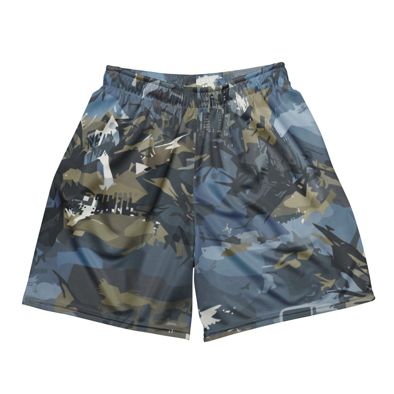 Skyhammer Close Air Support CAMO Unisex Mesh Shorts - 2XS