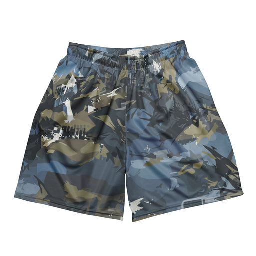 Skyhammer Close Air Support CAMO Unisex Mesh Shorts - 2XS