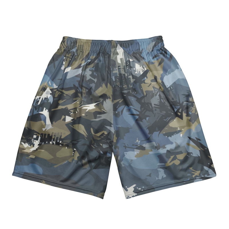 Skyhammer Close Air Support CAMO Unisex Mesh Shorts