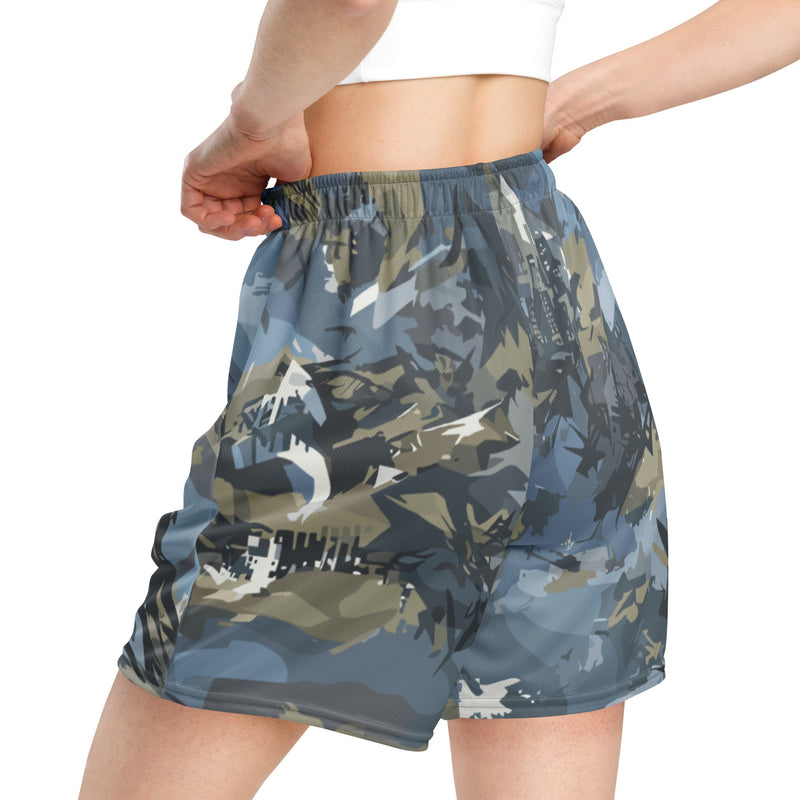 Skyhammer Close Air Support CAMO Unisex Mesh Shorts