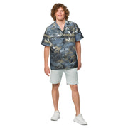 Skyhammer Close Air Support CAMO Unisex Short-Sleeve Button Shirt - Button-Up