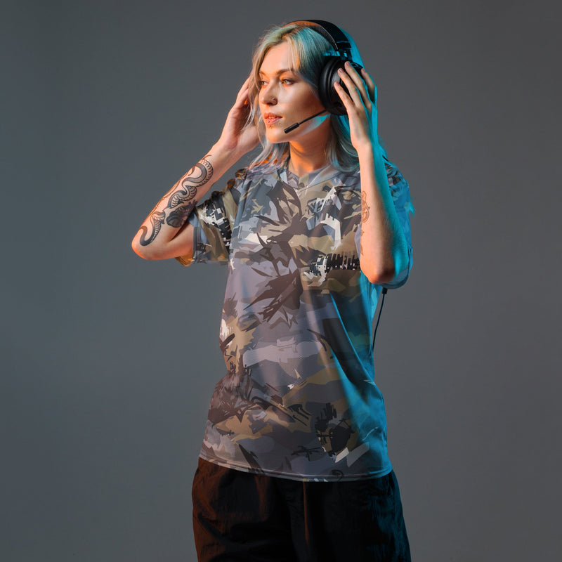 Skyhammer Close Air Support CAMO Unisex Sports Jersey
