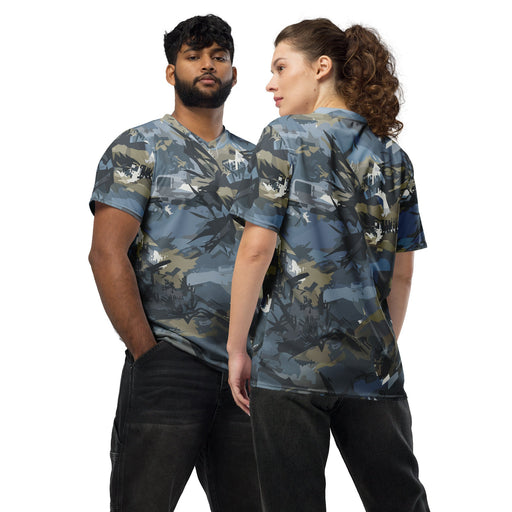 Skyhammer Close Air Support CAMO Unisex Sports Jersey - 2XS