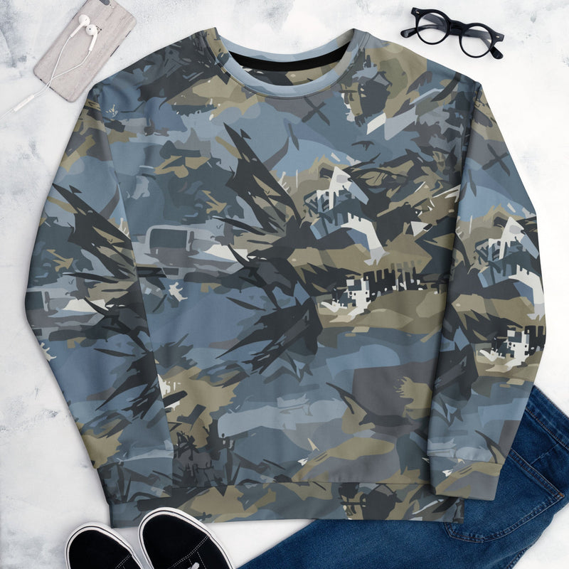 Skyhammer Close Air Support CAMO Unisex Sweatshirt