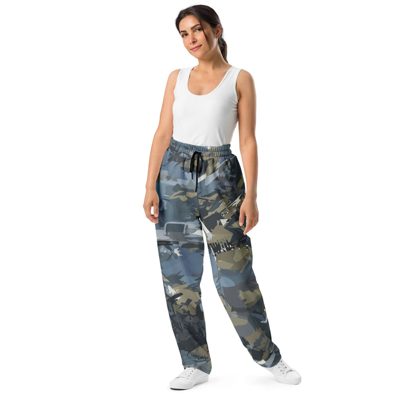 Skyhammer Close Air Support CAMO Unisex Wide-Leg Joggers