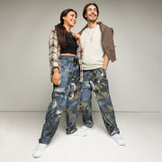 Skyhammer Close Air Support CAMO Unisex Wide-Leg Joggers - 2XS