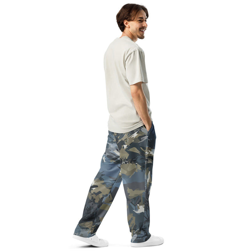 Skyhammer Close Air Support CAMO Unisex Wide-Leg Joggers