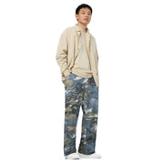 Skyhammer Close Air Support CAMO Unisex Wide-Leg Leisure Pants - Pant