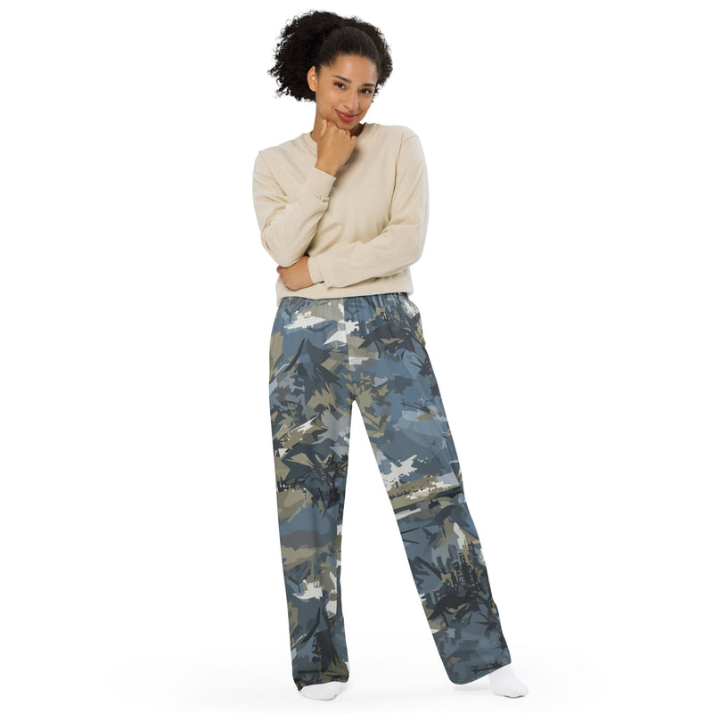 Skyhammer Close Air Support CAMO Unisex Wide-Leg Leisure Pants - Pant