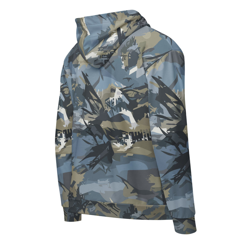 Skyhammer Close Air Support CAMO Unisex Zip Hoodie