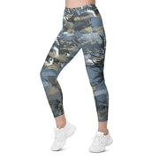 Skyhammer Close Air Support CAMO Womens Leggings with Pockets - Women