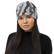 Urban Diagonal Stripe CAMO Beanie - Head