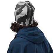 Urban Diagonal Stripe CAMO Beanie - Head