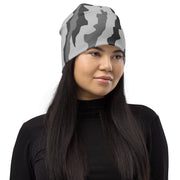 Urban Diagonal Stripe CAMO Beanie - Head