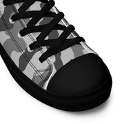 Urban Diagonal Stripe CAMO Mens High-Top Canvas Shoes