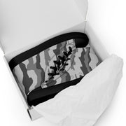 Urban Diagonal Stripe CAMO Mens High-Top Canvas Shoes