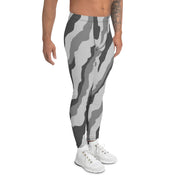Urban Diagonal Stripe CAMO Mens Leggings - Men