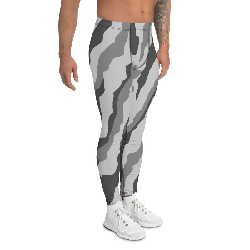 Urban Diagonal Stripe CAMO Mens Leggings - Men