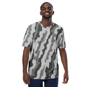 Urban Diagonal Stripe CAMO Mens T-Shirt
