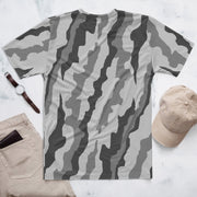 Urban Diagonal Stripe CAMO Mens T-Shirt
