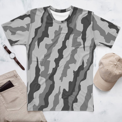 Urban Diagonal Stripe CAMO Mens T-Shirt - XS