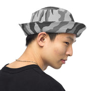 Urban Diagonal Stripe CAMO Reversible Bucket Hat - Head