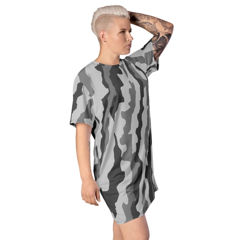 Snake Plissken Urban Movie CAMO T-shirt dress